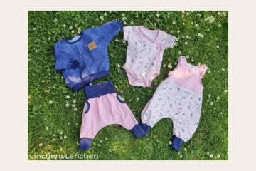 Papierschnittmuster "Babyset 2.0" von Lybstes (Gr. 50-80)